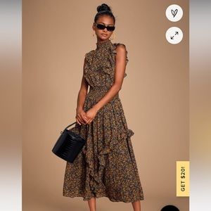 Lulu's Evalina Dress NWT